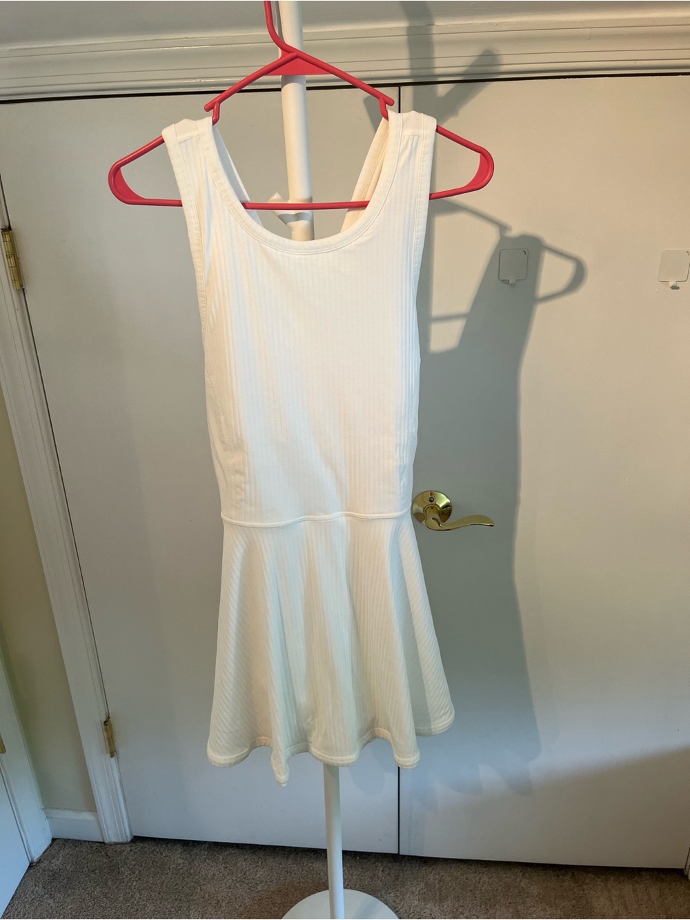 FP Movement by Free People White athletic dress with shorts built in
